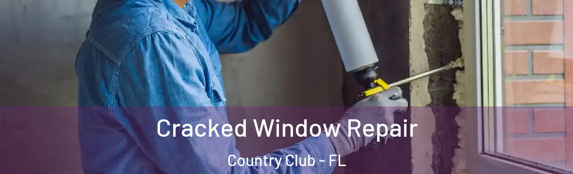 Cracked Window Repair Country Club - FL