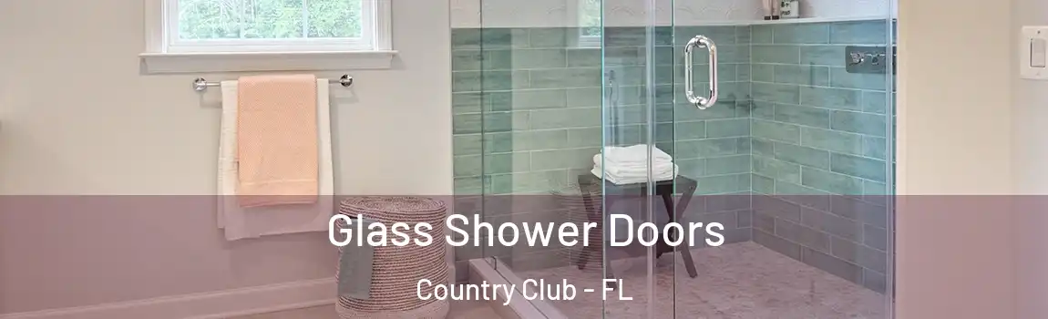 Glass Shower Doors Country Club - FL