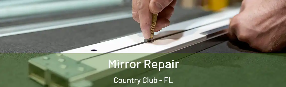 Mirror Repair Country Club - FL