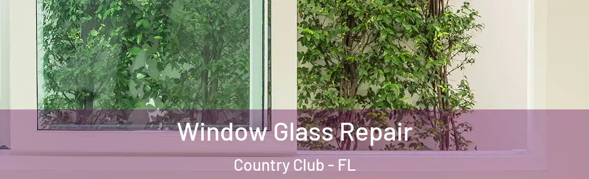 Window Glass Repair Country Club - FL